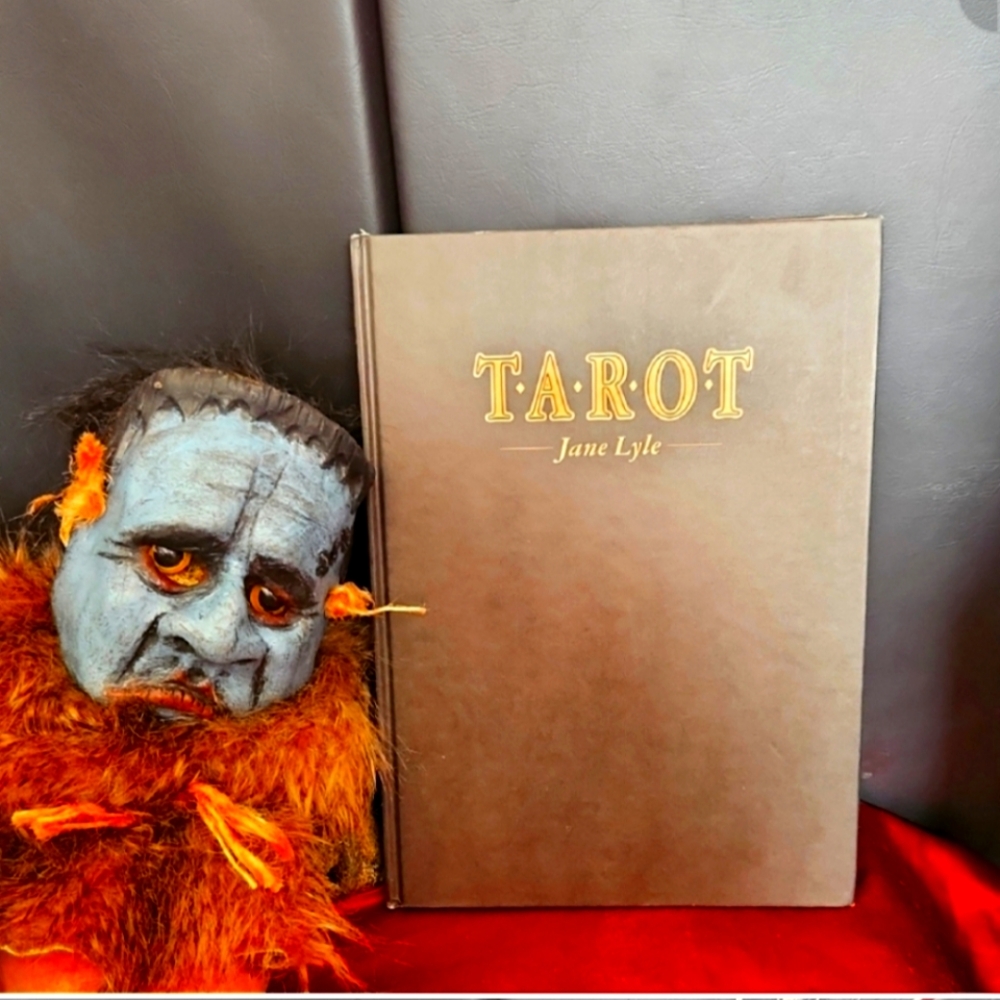 Tarot Book by Jane Lyle large oversized hardcover